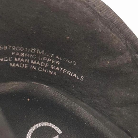 Carlos by Carlos Santana Platform Shoes w Peep Toe D'Orsay Heels Womens 8M Black - Picture 6 of 9